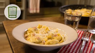 Tortellini alla panna Rezept chefkoch [upl. by Aryamoy]