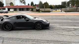 Porsche 911 GT3 992 9K RPM rip with SOUL NonValved Exhaust stock headers and cats [upl. by Gabriell]