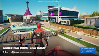 Fortnite nuketown 2025 gun game [upl. by Renckens]