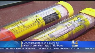 FDA Warns Of ShortTerm EpiPen Shortage [upl. by Victorie]