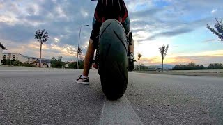 KTM RC 125 Acceleration  0100 kmh  GoPro hero 6 [upl. by Nosro]