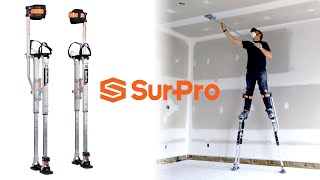 SurPro HighPerformance Drywall Stilts [upl. by Trebleht]