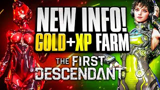 New Info How to get ready for the NEW update  Gold  XP Farm  The First Descendant [upl. by Zirtaeb]