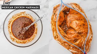 MEXICAN CHICKEN MARINADE [upl. by Yenreit]