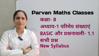 Class 8th maths chapter 1 Rational numbers basics and exercise 11 [upl. by Ocirred]