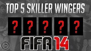 Top 5 Wingers LWRW 5 Star Skillers in FIFA 14 Ultimate Team FUT 14 Guide to Best Squad [upl. by Akibma]