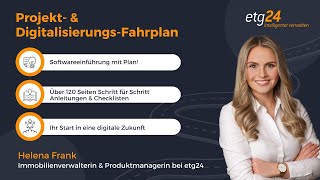 Projekt und DigitalisierungsFahrplan  Erfolgreich verwalten mit etg24 [upl. by Kassia185]