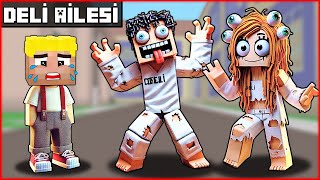 DELİ AİLE EFEKANI EVLAT EDİNDİ 🤪  Minecraft [upl. by Colline452]