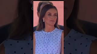 An Emotional Queen Letizia at Princess Leonors Flag swearingin Ceremony Royals [upl. by Leelah942]