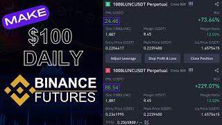 How to trade in Binance Futures for beginners  BITCOIN FUTURES TRADING TUTORIAL [upl. by Eseela]