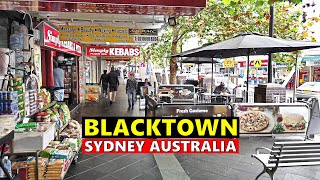 BLACKTOWN City Centre SYDNEY Australia Walking Tour [upl. by Ainod636]