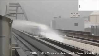 Crazy Fast Japanese Linear Shinkansen train the 603 kmh World speed record [upl. by Negyam]