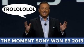 The Moment Sony Won E3 2013  Sony Conference  Eurogamer [upl. by Jegger147]