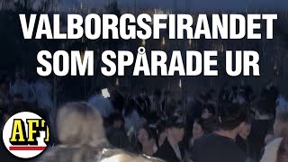 Bilderna från Valborgsfesten i Enskede quotExtrem berusningquot [upl. by Anrol947]