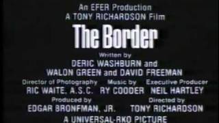 The Border 1981 TV Spot [upl. by Peacock409]