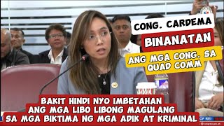 IMBITAHAN NYO ANG BIKTIMA NG ADIK AT KRIMINAL CONGCARDEMA duterteyouth [upl. by Kandy]