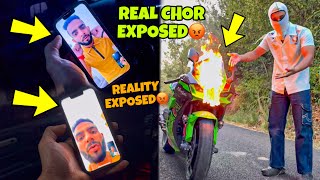 Real Chor Exposed😡  Face Reveal😡  Reality Exposed SUPERBIKE Update Preparation for Ladakh Ride [upl. by Botsford677]