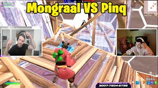 Mongraal and MrSavage VS Pinq amp ManCity Trip 2v2 Fights [upl. by Yelrahc]