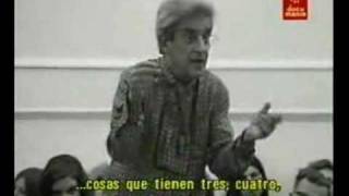 Jacques Lacan  El lenguaje no sirve [upl. by Noicnecsa]