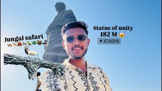 Statue of unity  jangal safari  Sardar sarovar dam  kevadiya  Narmada  Ronak Rathod [upl. by Hermie944]