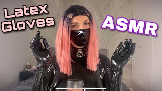 Shiny Latex Gloves ASMR Sounds [upl. by Aznola45]