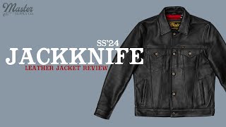 The Jackknife  Master Supply Co Leather Jacket Review [upl. by Ailati]