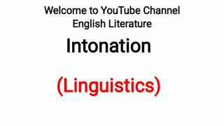 Intonation  Linguistics  Explained in UrduHindi [upl. by Ydoc]