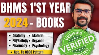 Bhms First Year Books  According To CBDC PATTERN bhms [upl. by Mordy929]