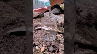 ✅Starting a Fire with a WaterFilled Can camping survival bushcraft fire [upl. by Apps]