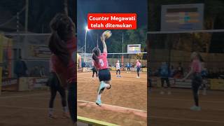 Counter Megawati ditemukan volleyball spikekerasbolavoli [upl. by Ailb]