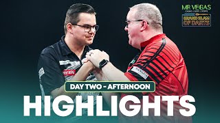 FIRST PLAYERS THROUGH Day Two Afternoon Highlights  2024 Grand Slam of Darts [upl. by Nosnek476]