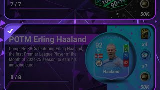 POTM ERLING HAALAND  HAALAND HYBRID SBC SOLUTION  MADFUT 25 [upl. by Rona]