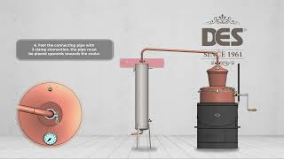 DES® 100L User manual pot stills  how to install and how to clean the pot [upl. by Oalsecnew]