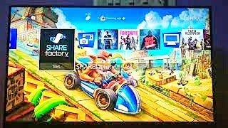 FREE Crash™ Team racing DYNAMIC THEME PS4 [upl. by Illene981]