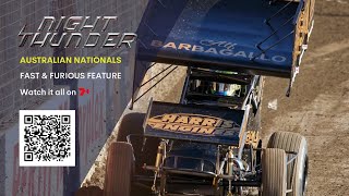 An Australian Epic  2024 Australian Sprint Car Nationals  Feature Race [upl. by Nahrut307]