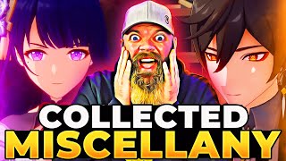 New Player Reacts To EVERY Collected Miscellany From Genshin Impact Part 1 THESE ARE INSANE [upl. by Simons]