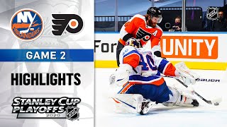 NHL Highlights  Second Round Gm2 Islanders  Flyers  Aug 26 2020 [upl. by Raffin483]