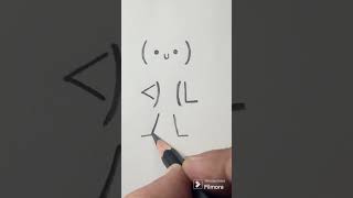 Easy Cartoon Drawing ytshorts youtubevideopencildrawing [upl. by Sibell]