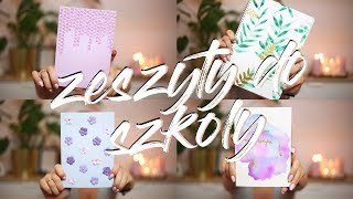 DIY SZKOLNY ZESZYT  back to school x madeline [upl. by Socrates]