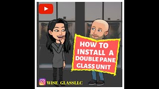 How to install double pane glass [upl. by Erik72]