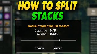 Nightingale How To Split Stack  Simple Guide [upl. by Ahsinrac]