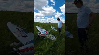 Breaking Point Gee Bee R3 Crash RCPlaneCrash GeeBeeR3 ModelAviation AerobaticsGoneWrong shorts [upl. by Romie]