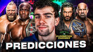 Mis Predicciones de WWE Elimination Chamber 2022 [upl. by Menendez428]