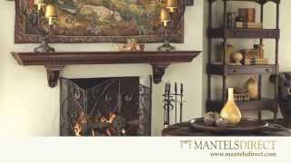 Fireplace Mantel Surrounds and Accessories  Mantels Direct  18884938898 [upl. by Laurence50]