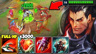 I BROKE DARIUS WITH THIS 6000 HP TANK BUILD EVERY Q RESTORES 50 HEALTH [upl. by Renaxela]