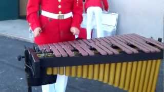 Stars amp Stripes Forever Xylophone Duet by US Marine Drum amp Bugle Corps 2012 [upl. by Yedoc]