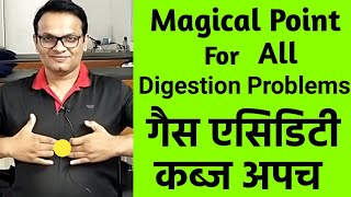 best single acupressure point for digestion metabolism gas acidity constipation improve digestion [upl. by Laniger]