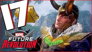 MARVEL FUTURE REVOLUTION Full Walkthrough Part 17 Madness of LOKI ​Midgardia Mobile [upl. by Kenway]