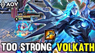 VOLKATH GAMEPLAY  TOO STRONG  ARENA OF VALOR [upl. by Liag505]