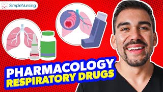 Pharmacology  Respiratory drugs Memorization Tips for Nursing Students RN PN MADE EASY [upl. by Gnak753]